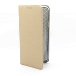 Husa Tip Carte, Samsung Galaxy S9 Plus, Auriu