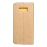 Husa Tip Carte, Forcell, Samsung Galaxy S8 Plus, Auriu