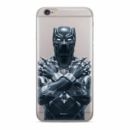 Husă din silicon Marvel - Black Panther 012 Samsung G975F Galaxy S10 Plus transparent