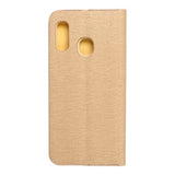 Husa Tip Carte, Forcell, Samsung Galaxy A20e, Auriu