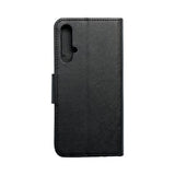 Husa Tip Carte, Fancy, Huawei Nova 5T, Negru
