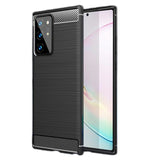 Husa Silicon Carbon, Samsung Galaxy Note 20, Negru