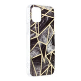 Husa Silicon Forcell, iPhone 12 Mini, Design de Marmura