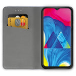 Husa Tip Carte, Samsung Galaxy A52 LTE/ A52 5G, Auriu