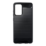 Husa Silicon Carbon, Forcell, Samsung Galaxy A52 LTE (4G) / A52 5G, Negru