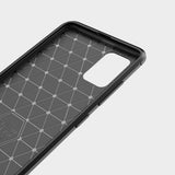Husa Carbon, Samsung Galaxy A72, Negru