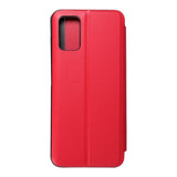 Husa Tip Carte, Smart View, Samsung Galaxy A03S, Rosu