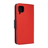 Husa Tip Carte, Samsung Galaxy A12, Rosu