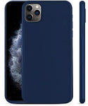 Husa Silicon, iPhone 11 Pro Max, Albastru Inchs