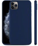 Husa Silicon, iPhone 11 Pro Max, Albastru Inchs