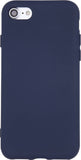 Husa iPhone 7/8 Matt TPU SE Dark Albastru
