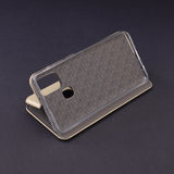Husa Tip Carte, Techsuit, Samsung Galaxy A21S, Auriu