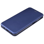 Husa Tip Carte, Techsuit, Samsung Galaxy A20S, Albastru Inchis