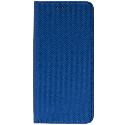 Husa Tip Carte, Techsuit, Samsung Galaxy A20S, Albastru Inchis