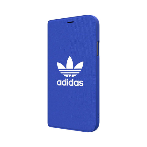 Husa Tip Carte Originala, Adidas, iPhone X/XS, Albastru