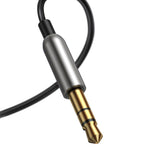 Cablu Adapter Audio, Bluetooth 5.0 Baseus USB, AUX BLACK