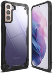 Husa Antisoc, Ringke Fusion X, Samsung Galaxy S21 Plus, Transparent-negru