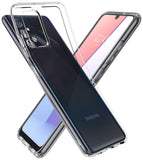 Husa Silicon Antisoc, Spigen, Samsung Galaxy A72 (4G), Transparent