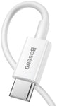 Cablu Baseus USB-C - Lightning 1,5m, alb, 20W