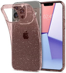 Husa Antisoc, Spigen Liquid Crystal for Iphone 13 Pro glitter rose