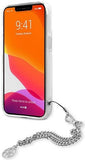 Husa Originala Guess, iPhone 13/13 Pro, Transparenta-Argintiu