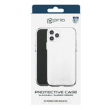 Husa Silicon Antisoc, Prio, iPhone 12 Pro Max , Transparenta