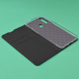 Husa Tip Carte, Techsuit, Samsung Galaxy A20S, Negru