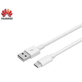 Cablu de date Type-C, Original Huawei, 1m, 3A, Alb