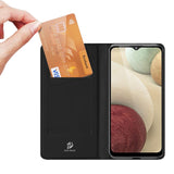 Husa Tip Carte, Dux Ducis, Samsung Galaxy A12, Negru