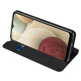 Husa Tip Carte, Dux Ducis, Samsung Galaxy A12, Negru