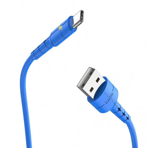 Cablu, Hoco, USB Type-C, Albastru