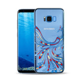 Husa, Samsung Galaxy S9, Transparent cu Pietricele