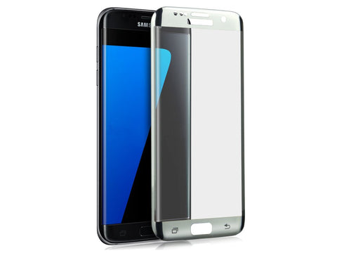 Folie de Sticla, 3D, Samsung Galaxy S7 Edge, Argintiu