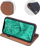 Husa Din Piele Sintetica, Huawei P40 Lite E/ Y7P, Negru