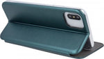 Husa Tip Carte, Smart Diva Huawei Y6P, Verde inchis