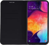 Husa Tip Carte, Smart Skin, Huawei Y6P, Negru