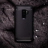 Husa Antisoc, Spigen Samsung Galaxy S9+, Negru