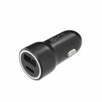 Incarcator Auto, Prio, Incarcare Rapida 20W, USB + USB-C, Negru