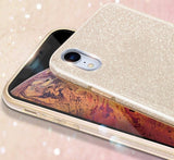 Husa Samsung A10 Glitter 3in1, Auriu