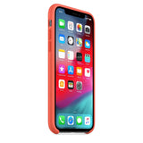 Husa Silicon, Originala Apple, iPhone X/XS, Coral