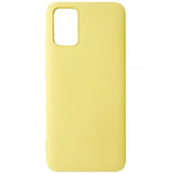 Husa Silicon, Samsung Galaxy A02S, Galben