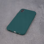 Husa silcon Samsung A72 4G / A72 5G, Verde inchis