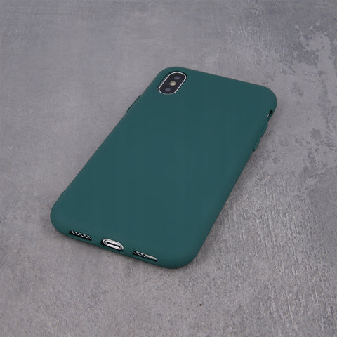 Husa silcon Samsung A72 4G / A72 5G, Verde inchis