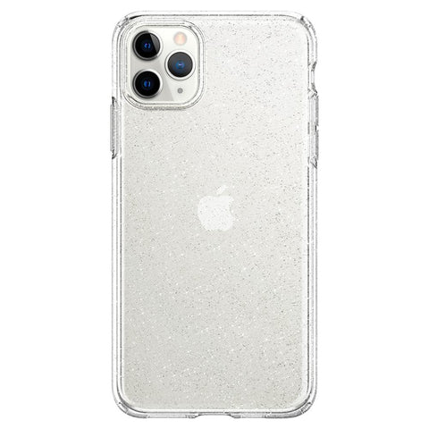 Husa Antisoc, Spigen, iPhone 11 Pro Max, Transparent cu Sclipici