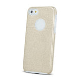 Husa din Silicon, 3IN1, iPhone 13 Mini, Auriu cu Sclipici