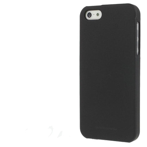 Husa Silicon, Mercury, iPhone 5/5S/SE, Negru