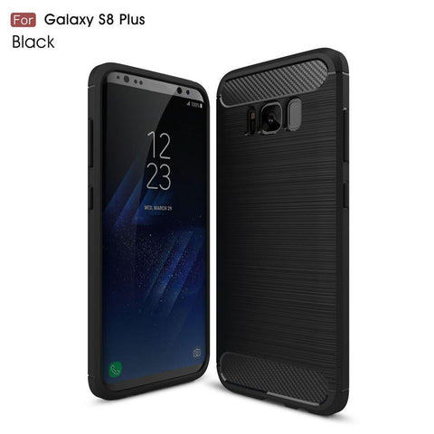 Husa Samsung Galaxy S8+ Plus CUBZ Series Carbon Black