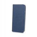 Husa Smart Magnetic pentru Motorola E6 Plus bleumarin