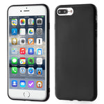 Husa Silicon TPU, iPhone 7 Plus/8 Plus, Negru