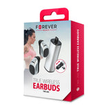Căști fără fir Forever, Bluetooth TWE-200, Gri